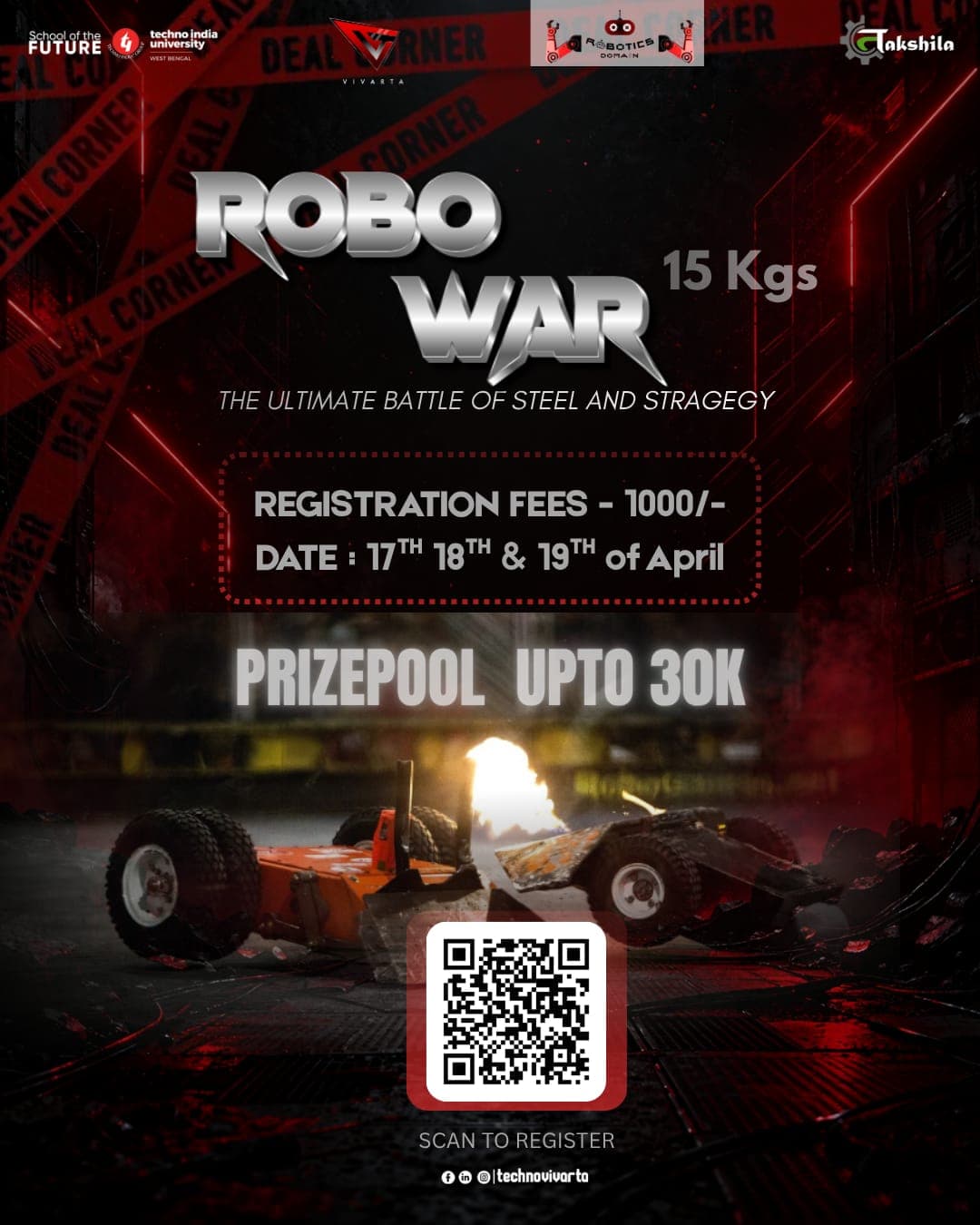 RoboWar 15kg: The Ultimate Battle of Steel and Strategy